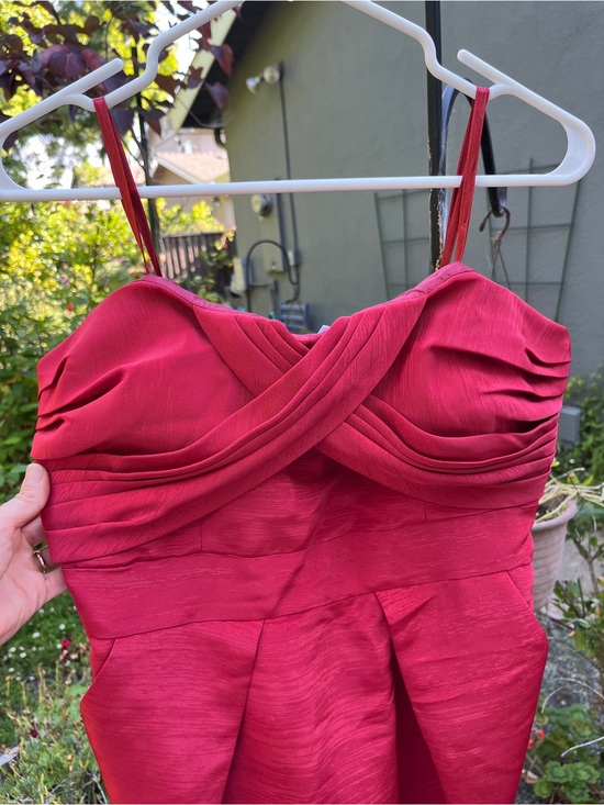 BCBGeneration Dresses & Skirts - BCBGeneration Rose Red Pleated Cocktail Dress